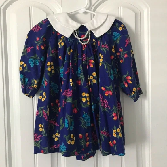 Vintage dress and bubble short set size 3T